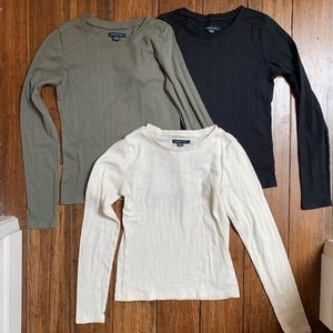 American Eagle Long Sleeve T-Shirt Bundle